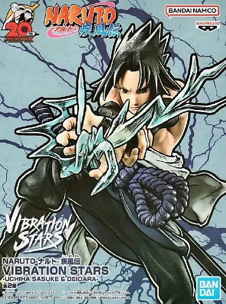NARUTO: SHIPPUDEN VIBRATION STARS PVC STATUE UCHIHA SASUKE AND DEIDARA 16 CM